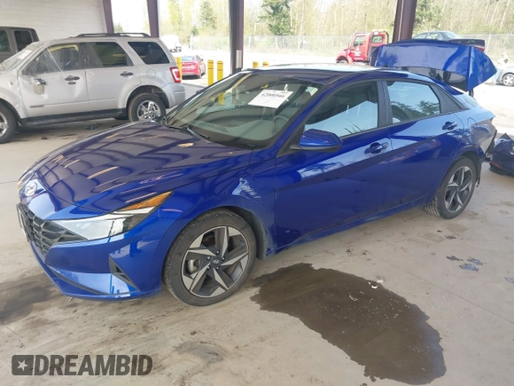 2023 Hyundai Elantra SEL with VIN KMHLS4AG6PU410441, listed as a IAAI auction lot 42000566 with 47,103 mi miles and . Bid and sale history available at DreamBid. Image 18.