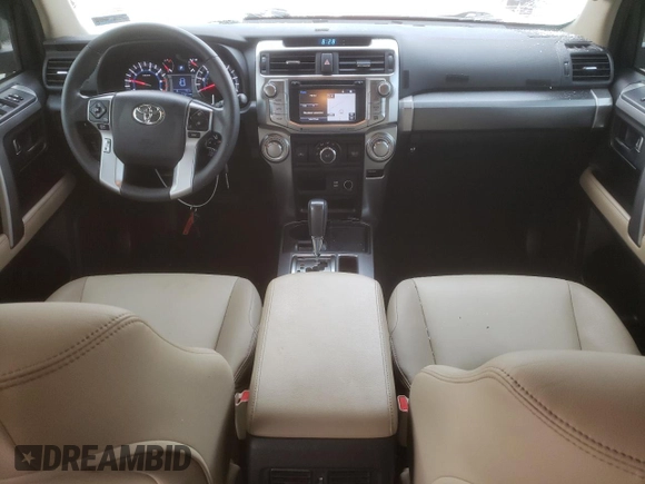 2018 Toyota 4Runner SR5 with VIN JTEZU5JR3J5187224, listed as a Copart auction lot 57596355 with 77,261 mi miles and Salvage title. Bid and sale history available at DreamBid. Image 8.