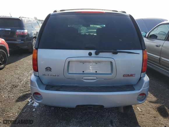2008 GMC Envoy SLE2 with VIN 1GKDT13S182163210, listed as a Copart auction lot 49818125 with 169,147 mi miles and Salvage Title. Bid and sale history available at carsss.com. Image 6.