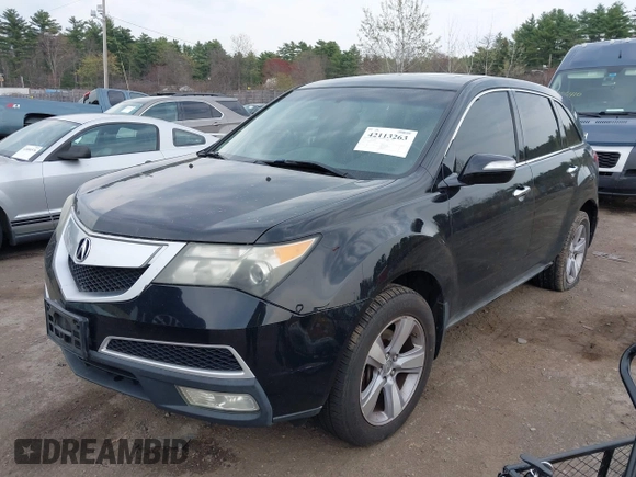 2012 Acura MDX Tech Pkg with VIN 2HNYD2H34CH504708, listed as a IAAI auction lot 42113263 with 161,067 mi miles. Bid and sale history available at carsss.com. Image 17.