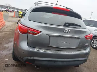 2017 Infiniti QX70 with VIN JN8CS1MW1HM416272, listed as a IAAI auction lot 41542987 with 48,139 mi miles and . Bid and sale history available at DreamBid. Image 16.