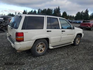 1997 Jeep Grand Cherokee Limited with VIN 1J4GZ78Y7VC772292, listed as a Copart auction lot 87692445 with 0 mi miles and Salvage Title. Bid and sale history available at carsss.com. Image 3.