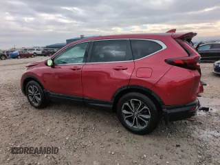 2021 Honda CR-V EX with VIN 5J6RW2H53ML004852, listed as a Copart auction lot 89159805 with 78,215 mi miles and Salvage Title. Bid and sale history available at carsss.com. Image 2.