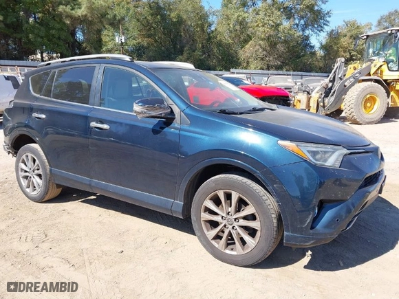 2017 Toyota RAV4 Limited with VIN 2T3YFREV5HW321243, listed as a IAAI auction lot 40617754 with 128,480 mi miles. Bid and sale history available at carsss.com. Image 1.