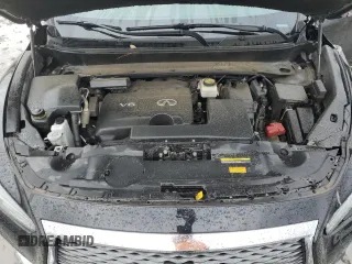 2018 Infiniti QX60 with VIN 5N1DL0MN2JC510411, listed as a Copart auction lot 48258305 with 97,921 mi miles and Salvage Title. Bid and sale history available at carsss.com. Image 13.