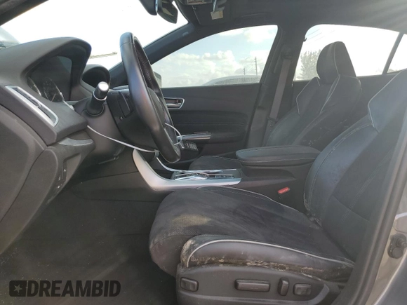 2020 Acura TLX w/A-Spec Pkg with VIN 19UUB3F69LA001401, listed as a Copart auction lot 80886844 with 0 mi miles and Salvage Title. Bid and sale history available at carsss.com. Image 7.