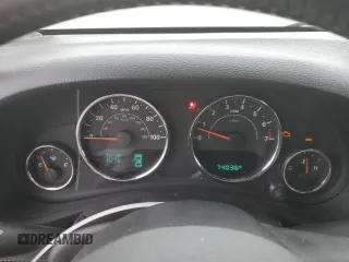 2018 Jeep Wrangler JK Unlimited Sport S with VIN 1C4BJWDG8JL827681, listed as a Copart auction lot 71954444 with 74,036 mi miles and Salvage Title. Bid and sale history available at carsss.com. Image 9.