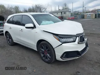 2019 Acura MDX Technology with VIN 5J8YD4H0XKL015238, listed as a IAAI auction lot 42083971 with 47,437 mi miles and . Bid and sale history available at DreamBid. Image 1.