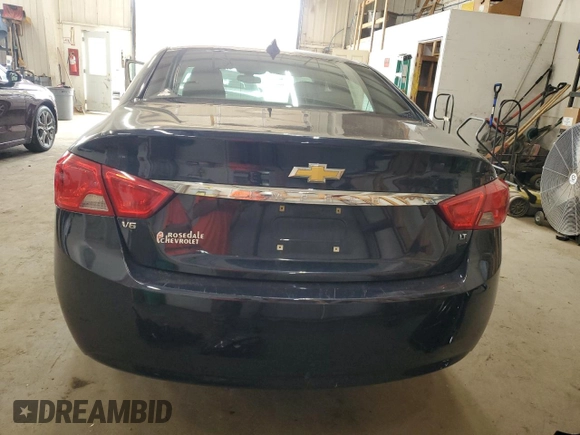 2018 Chevrolet Impala LT with VIN 2G1105S37J9131466, listed as a Copart auction lot 53327495 with 184,572 mi miles and Salvage Title. Bid and sale history available at DreamBid. Image 6.