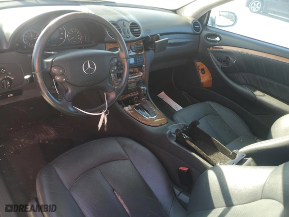 2004 Mercedes-Benz CLK-Class 5.0L with VIN WDBTJ75J34F096888, listed as a Copart auction lot 83302214 with 0 mi miles and Clean Title. Bid and sale history available at carsss.com. Image 8.