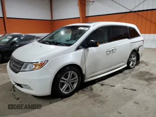2012 Honda Odyssey Touring with VIN 5FNRL5H94CB508363, listed as a Copart auction lot 42777305 with 158,040 mi miles and Salvage Title. Bid and sale history available at DreamBid. Image 1.