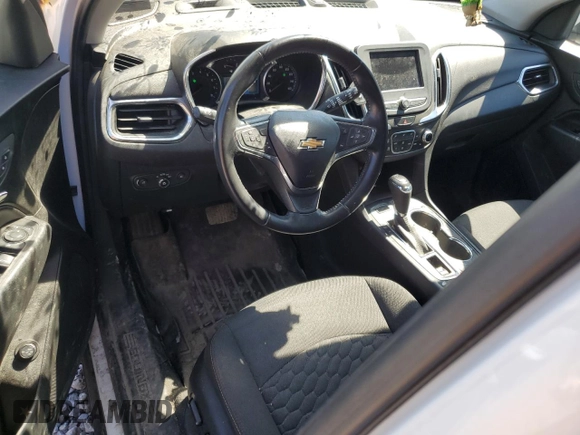 2020 Chevrolet Equinox LT with VIN 3GNAXUEV4LS541858, listed as a Copart auction lot 53329705 with 50,785 mi miles and Salvage Title. Bid and sale history available at DreamBid. Image 8.