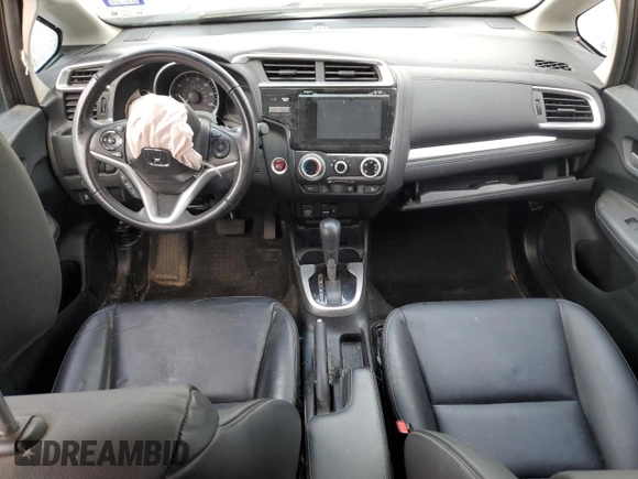 2015 Honda Fit EX-L with VIN 3HGGK5H85FM747522, listed as a Copart auction lot 51089855 with 0 mi miles and Salvage Title. Bid and sale history available at carsss.com. Image 8.