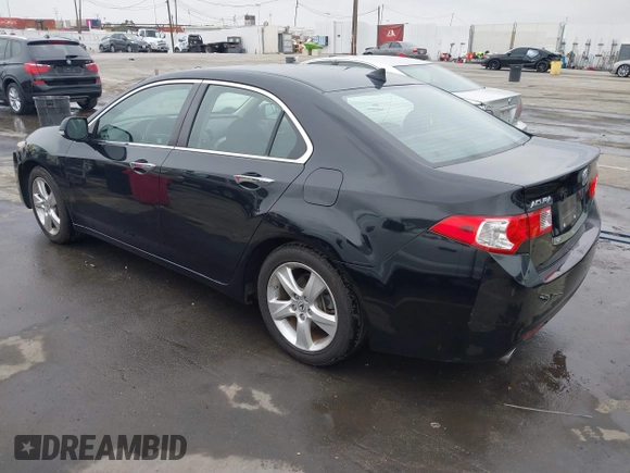 2010 Acura TSX with VIN JH4CU2F6XAC015242, listed as a IAAI auction lot 41735075 with 55,417 mi miles. Bid and sale history available at carsss.com. Image 3.