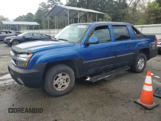 2004 Chevrolet Avalanche Z71 with VIN 3GNEK12T94G108817, listed as a Copart auction lot 50261595 with 154,655 mi miles and Clean Title. Bid and sale history available at carsss.com. Image 1.
