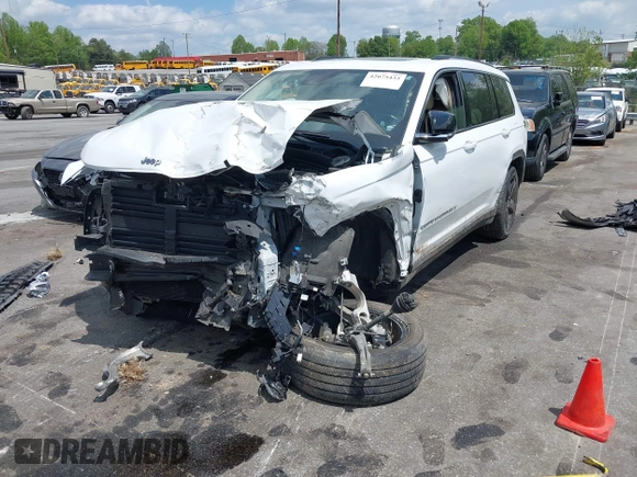 2021 Jeep Grand Cherokee Limited with VIN 1C4RJKBG4M8136830, listed as a IAAI auction lot 42075433 with 41,503 mi miles and . Bid and sale history available at DreamBid. Image 6.
