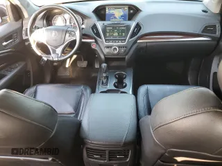 2015 Acura MDX Technology with VIN 5FRYD3H49FB012074, listed as a Copart auction lot 87838855 with 128,601 mi miles and Salvage Title. Bid and sale history available at DreamBid. Image 8.