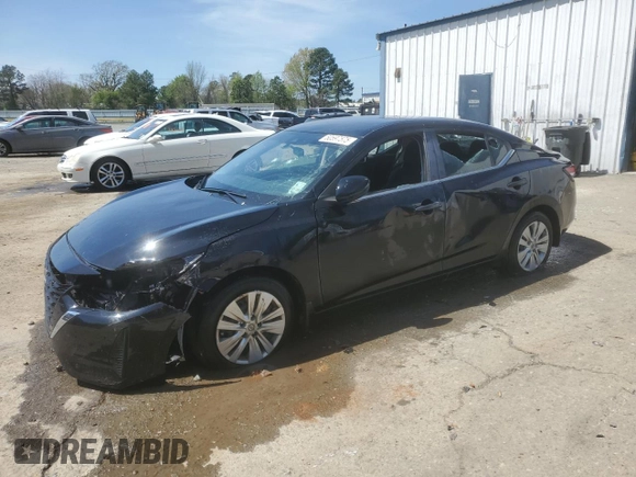 2024 Nissan Sentra S with VIN 3N1AB8BV1RY279812, listed as a Copart auction lot 50597575 with 18,585 mi miles and Salvage title. Bid and sale history available at DreamBid. Image 1.