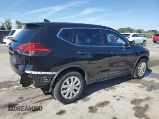 2017 Nissan Rogue S with VIN 5N1AT2MT3HC738151, listed as a Copart auction lot 53121165 with 81,021 mi miles and Salvage Title. Bid and sale history available at carsss.com. Image 3.