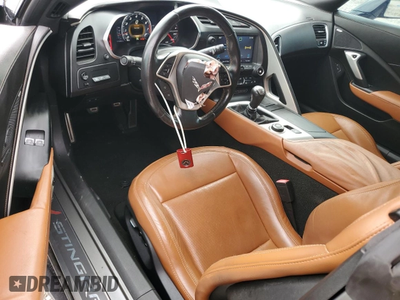 2015 Chevrolet Corvette 2LT with VIN 1G1YC2D78F5115057, listed as a Copart auction lot 78951394 with 115,086 mi miles and Clean Title. Bid and sale history available at carsss.com. Image 8.