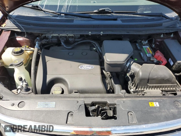 2011 Ford Edge Limited with VIN 2FMDK3KC3BBA70352, listed as a Copart auction lot 53895305 with 173,868 mi miles and Salvage title. Bid and sale history available at DreamBid. Image 12.
