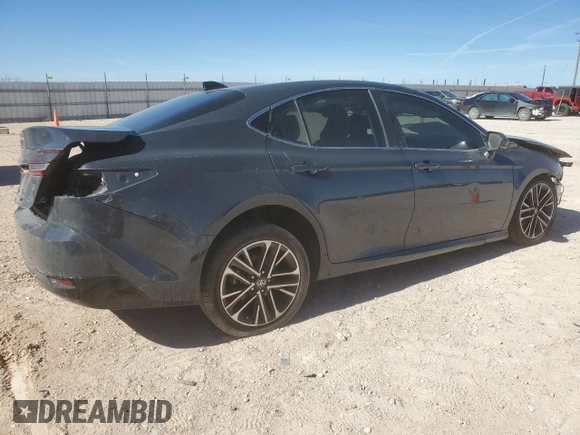 2025 Toyota Camry LE with VIN 4T1DAACK1SU526839, listed as a Copart auction lot 43503785 with Not Provided miles and Salvage Title. Bid and sale history available at carsss.com. Image 3.