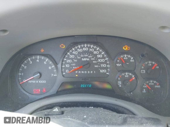 2006 Chevrolet TrailBlazer LS with VIN 1GNET16S466149892, listed as a IAAI auction lot 41666448 with 203,772 mi miles and . Bid and sale history available at DreamBid. Image 7.