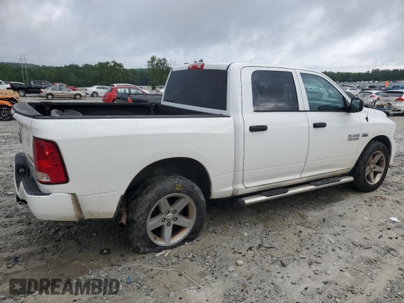 2014 Ram 1500 Express with VIN 1C6RR7KT7ES195594, listed as a Copart auction lot 57407825 with 290,996 mi miles and Salvage title. Bid and sale history available at DreamBid. Image 3.