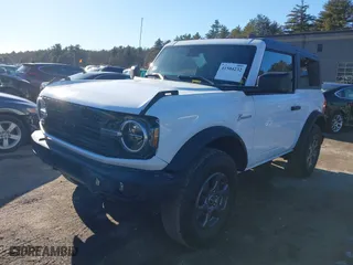 2024 Ford Bronco Big Bend with VIN 1FMDE7AH7RLB15038, listed as a IAAI auction lot 41504232 with 344 mi miles. Bid and sale history available at carsss.com. Image 19.