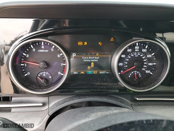 2022 Kia Carnival SX Prestige with VIN KNDNE5H33N6102450, listed as a Copart auction lot 45278105 with 62,271 mi miles and Salvage Title. Bid and sale history available at carsss.com. Image 9.