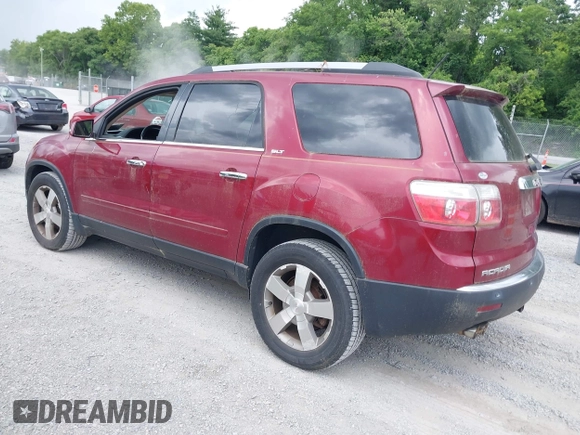 2011 GMC Acadia SLT2 with VIN 1GKKVSED4BJ152351, listed as a IAAI auction lot 42491309 with 172,283 mi miles and . Bid and sale history available at DreamBid. Image 3.