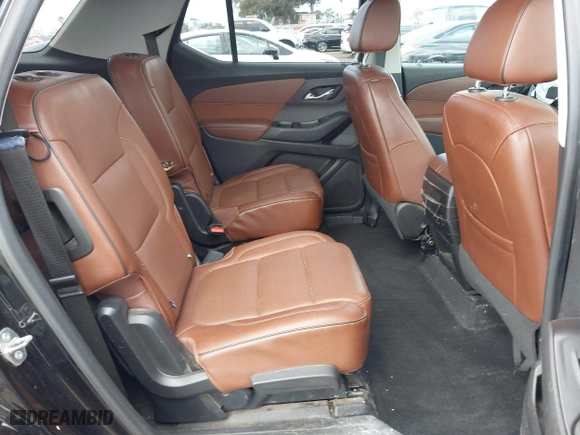 2018 Chevrolet Traverse High Country with VIN 1GNEVKKW2JJ160467, listed as a IAAI auction lot 41913225 with 50,180 mi miles. Bid and sale history available at carsss.com. Image 8.