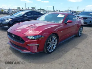 2019 Ford Mustang GT with VIN 1FA6P8CF1K5178208, listed as a IAAI auction lot 42818966 with 38,377 mi miles and . Bid and sale history available at DreamBid. Image 2.