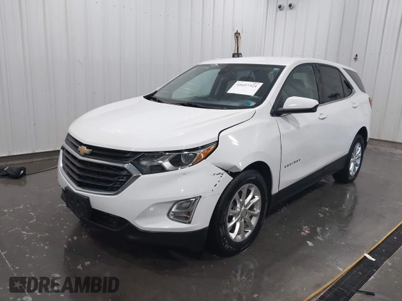 2020 Chevrolet Equinox LT with VIN 2GNAXUEV5L6244807, listed as a IAAI auction lot 41657321 with 98,151 mi miles and . Bid and sale history available at DreamBid. Image 6.