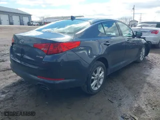 2011 Kia Optima EX with VIN KNAGN4A75B5156895, listed as a IAAI auction lot 41729991 with 151,348 mi miles. Bid and sale history available at carsss.com. Image 4.
