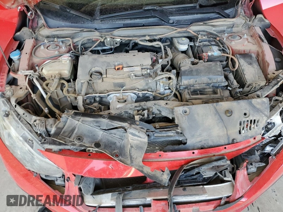 2018 Honda Civic LX with VIN 2HGFC2F50JH511514, listed as a Copart auction lot 54126445 with 100,628 mi miles and Salvage Title. Bid and sale history available at DreamBid. Image 11.