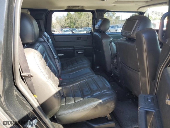 2006 Hummer H2 with VIN 5GRGN23U06H104393, listed as a Copart auction lot 46208975 with NaN miles and Salvage Title. Bid and sale history available at carsss.com. Image 10.