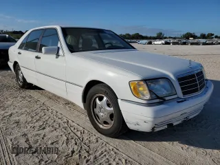 1998 Mercedes-Benz S-Class with VIN WDBGA43G0WA402064, listed as a Copart auction lot 83436324 with 120,726 mi miles and Clean Title. Bid and sale history available at carsss.com. Image 4.