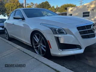 2014 Cadillac CTS Vsport Premium RWD with VIN 1G6AV5S87E0163180, listed as a Copart auction lot 88171835 with 156,789 mi miles and Salvage Title. Bid and sale history available at carsss.com. Image 1.