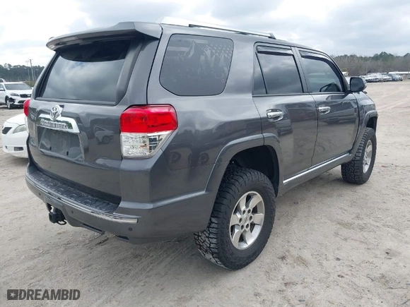 2012 Toyota 4Runner SR5 with VIN JTEBU5JR8C5108795, listed as a IAAI auction lot 41536268 with 235,273 mi miles. Bid and sale history available at carsss.com. Image 4.