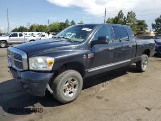 2008 Dodge Ram 2500 Laramie with VIN 3D7KS29A18G215281, listed as a Copart auction lot 66127594 with 216,943 mi miles and Salvage Title. Bid and sale history available at carsss.com. Image 1.