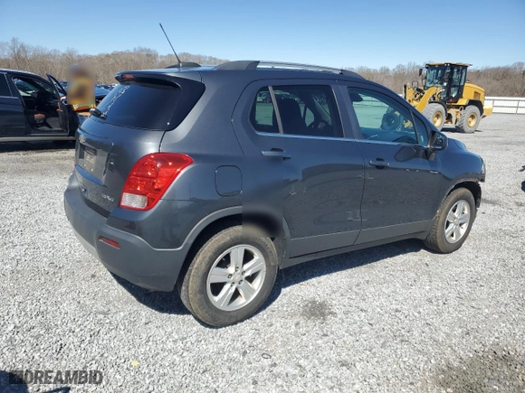 2016 Chevrolet Trax LT with VIN 3GNCJLSB8GL160657, listed as a Copart auction lot 49483015 with 119,267 mi miles and Salvage Title. Bid and sale history available at carsss.com. Image 3.