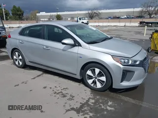 2019 Hyundai Ioniq Limited with VIN KMHC75LDXKU110856, listed as a IAAI auction lot 41820385 with 47,187 mi miles and . Bid and sale history available at DreamBid. Image 1.