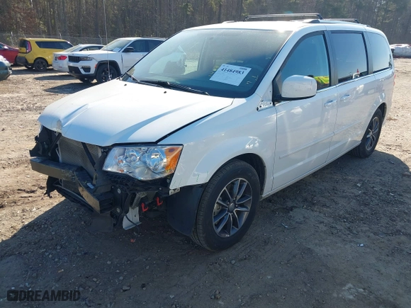 2017 Dodge Grand Caravan SXT with VIN 2C4RDGCG1HR745970, listed as a IAAI auction lot 41484983 with 121,560 mi miles. Bid and sale history available at carsss.com. Image 18.
