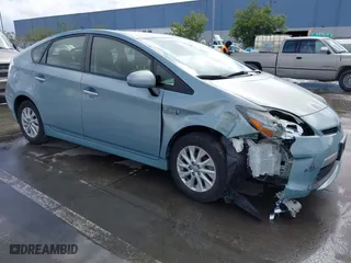 2014 Toyota Prius Plug-In with VIN JTDKN3DP0E3054990, listed as a IAAI auction lot 41816522 with 131,239 mi miles. Bid and sale history available at carsss.com. Image 1.