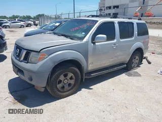 2005 Nissan Pathfinder SE with VIN 5N1AR18W95C754105, listed as a IAAI auction lot 42804550 with Not provided miles and . Bid and sale history available at DreamBid. Image 2.