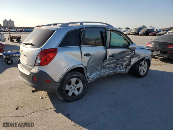 2014 Chevrolet Captiva Sport Fleet LS with VIN 3GNAL1EK5ES614108, listed as a Copart auction lot 76410844 with 0 mi miles and Salvage Title. Bid and sale history available at carsss.com. Image 3.