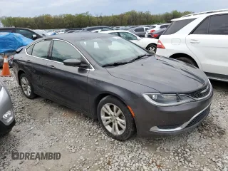 2016 Chrysler 200 Limited with VIN 1C3CCCAB2GN102021, listed as a Copart auction lot 51145555 with 185,654 mi miles and Salvage Title. Bid and sale history available at carsss.com. Image 4.