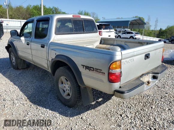 2002 Toyota Tacoma PreRunner with VIN 5TEGN92NX2Z136037, listed as a Copart auction lot 52143665 with 270,044 mi miles and Salvage Title. Bid and sale history available at DreamBid. Image 2.