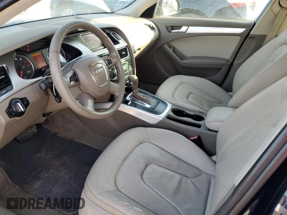 2010 Audi A4 2.0T Premium with VIN WAUAFAFL0AN024598, listed as a Copart auction lot 45103005 with 108,034 mi miles and Salvage Title. Bid and sale history available at carsss.com. Image 8.